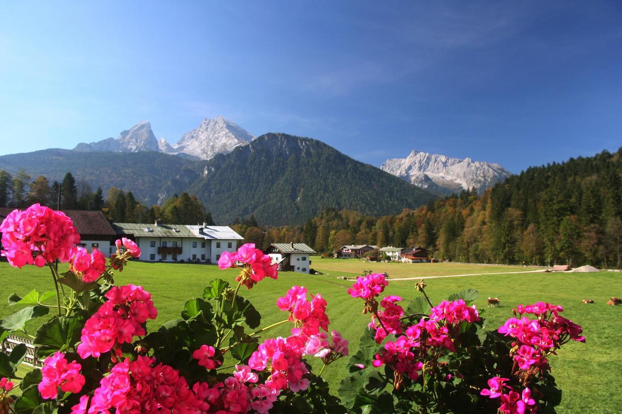 Ferienwohnung Haus Heimattreu Schönau am Königssee Eksteriør bilde